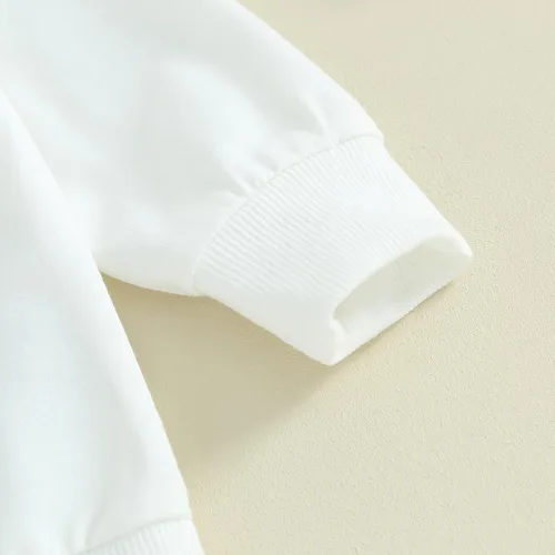 Vista 4 de GOOCHEER Conjunto de sudadera de manga larga para bebé y niño, ropa de Navidad y pantalones