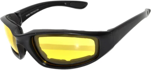 Vista 12 de OWL Gafas de espuma acolchadas para motocicleta, lente transparente con espejo ahumado