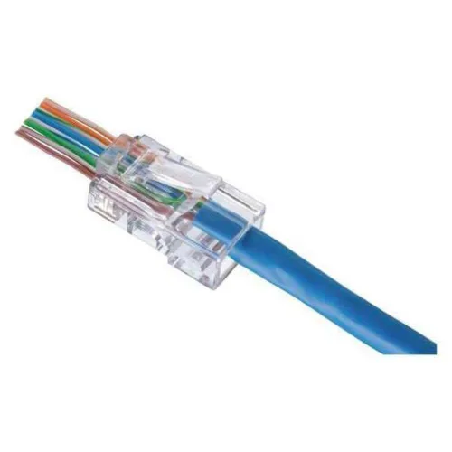 Vista 13 de Ideal Electrical 85-375 8P8C - Enchufe modular de una sola pieza, conector RJ-45 de diseño de alimentación para cables CAT6, par trenzado de 250