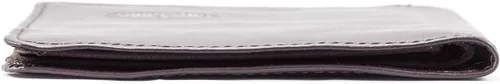 Vista 8 de Big Skinny Billetera delgada de cuero para hombre, con capacidad para hasta 30 tarjetas