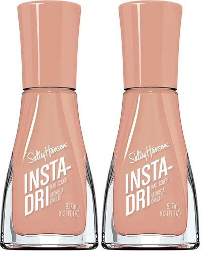 Vista 12 de Sally Hansen Insta-Dri Esmalte de uñas Secado rápido, larga duración, brillo sin rayas Transparente, Brillo 104 centelleo, centelleo
