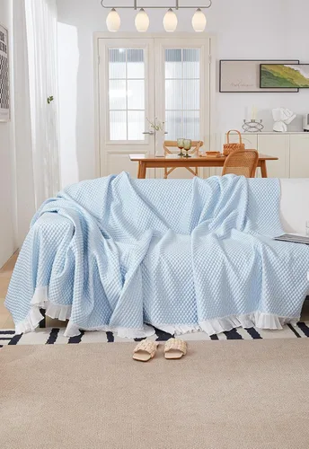 Vista 5 de Funda de sofá toalla Cojín Sofá FurnitureProtector protegerá su sofá de manchas, desgaste y desgarros. Es funcional y duradero para la vida diaria