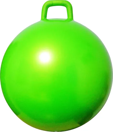 Vista 7 de AppleRound Pelota saltarina Hopper con bomba de aire, 18 pulgadas/45 cm de diámetro para niños de 3 a 7 años, canguro rebotador, pelota Hippity