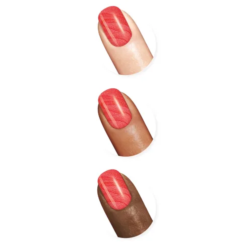 Vista 32 de Sally Hansen Xtreme Wear Esmalte de uñas sin rayas, acabado brillante, duradero, resistente a las astillas, transparente, color de uñas plateado 130