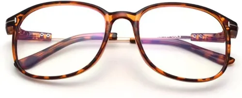 Vista 3 de Gafas de miopía de gran tamaño con distancia -1.50 gafas de miopía para mujer