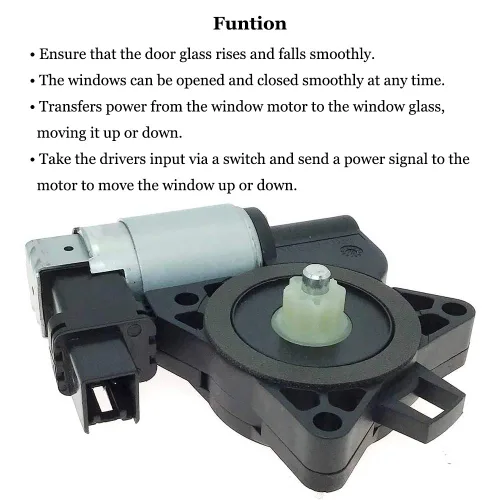 Vista 4 de Motor de elevación de elevalunas eléctrico para Mazda 3 5 6 CX-7 CX-9 RX-8 reemplaza OE G22C5858XF GJ6A5858XC D01G5858XB