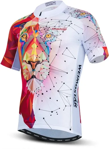 Vista 28 de Hotlion Verano Ciclismo Jersey Hombres Mountain Bike Jersey Secado rápido Bicicleta Camisa Manga Corta Ciclismo Ropa
