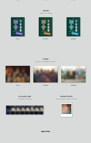 Vista 3 de Genie Music ENHYPEN - Dimension : Dilemma (1er álbum) [Scylla ver.]Álbum+CulturaRegalo coreano (pegatinas decorativas, tarjetas fotográficas)