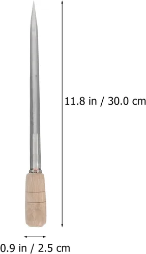 Vista 6 de Angoily Muestreador de polvo de granos de acero inoxidable: Tubo de muestreo de polvo de sonda de grano para cemento fertilizante