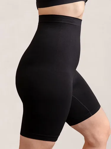 Vista 5 de SHAPERMINT - Faja moldeadora para mujer, shorts de control de abdomen de cintura alta, ropa interior para mujer