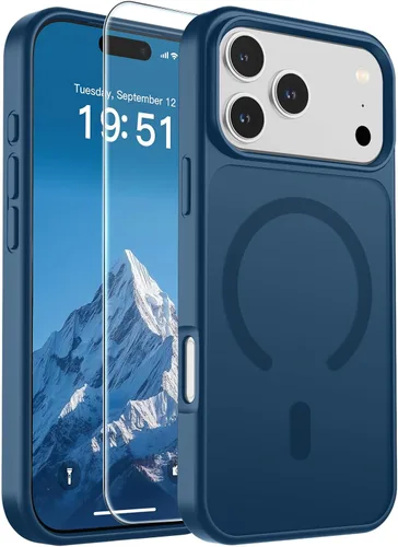 Vista 312 de SUPFINE Funda magnética para iPhone SE 2022 (3ª)/2020 (2ª), iPhone 8 (compatible con MagSafe) (protección contra caídas de grado militar), funda