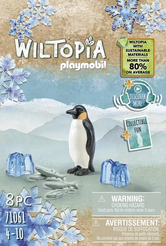 Vista 2 de Playmobil - Planeta maravilloso, pingüino emperador