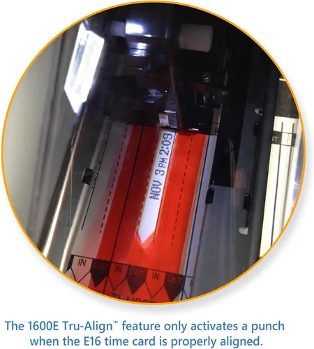 Vista 5 de Lathem, reloj con tecnología Tru-Align