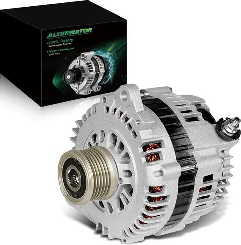 Vista 51 de Alternador de 4.0L para: Ford Explorer 2002 2003 2004, Explorer Sport Trac 2001-2004 para: Mercury Mountaineer 2001-2004, polea de 6 ranuras de 12V