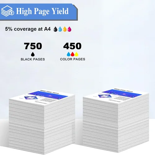 Vista 3 de Cartucho de tinta remanufacturado compatible con impresoras HP 96XL 96 XL 97XL 97 XL, funciona con impresoras Deskjet 6940 6988 6980 Officejet 7310
