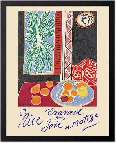 Vista 73 de Poster Master Póster Vintage de Henri Matisse – Impresión Retro de Fauvismo – Regalo para Artista, Inauguración de Casa – La Ventana, Maceta