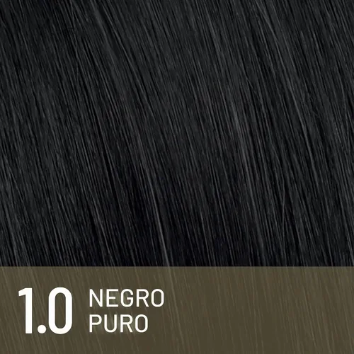 Vista 5 de Il Salone Milano Plex Rebuilder - Crema de color permanente para el cabello, kit de tinte para el cabello negro puro 1.0, salón profesional, calidad