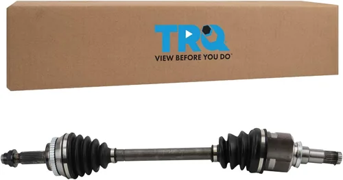 Vista 113 de TRQ Conjunto de eje CV delantero del lado del conductor o del pasajero Compatible con Subaru Crosstrek 2016-2017 2014-2015 XV Crosstrek Para
