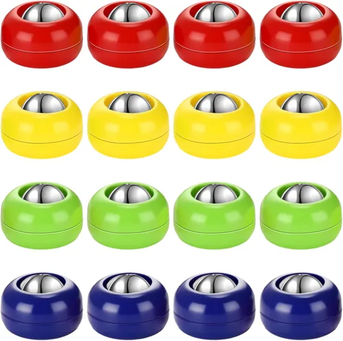Vista 9 de Gejoy Mini Shuffleboard Discos de Repuesto Equipo de Mesa Rodillos Set Shuffleboard Curling Accesorios