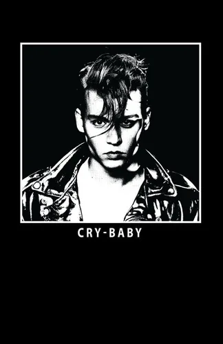 Vista 2 de Cry-Baby - Camiseta de manga corta - XL, Negro