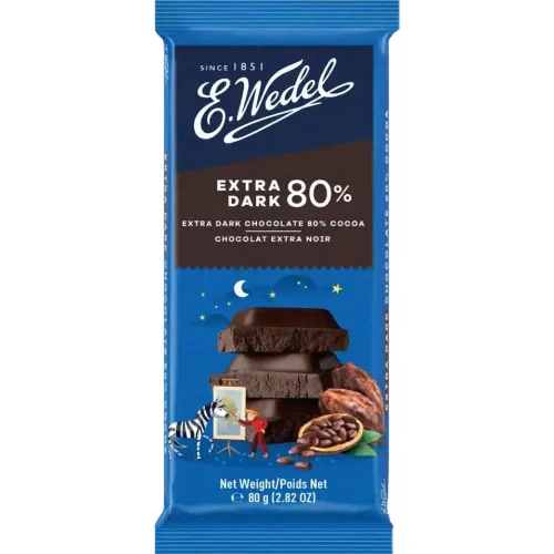 Vista 15 de E. Wedel - Chocolate amargo 50% cacao, 3.17 onzas (paquete de 5)