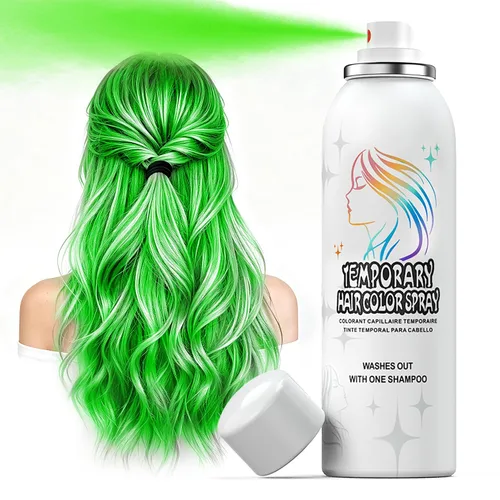 Vista 16 de Spray temporal rojo del color del pelo 5.1 fl oz, lavable
