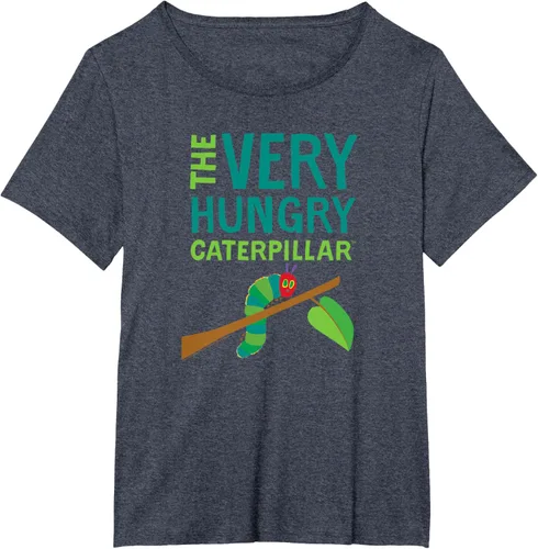 Vista 22 de Camiseta infantil The Very Hungry Caterpillar Negro