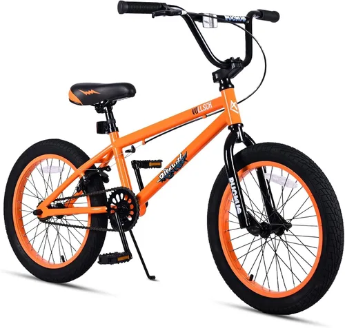 Vista 18 de vollsch Bicicletas BMX Freestyle de 18 y 20 pulgadas para adolescentes de 6 a 15 años de edad, niños, niñas, principiantes con palanca, varios