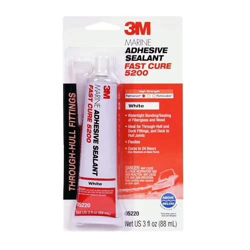Vista 11 de Adhesivo/sellador Marine 3M 5200 de curado rápido, Blanco, 1