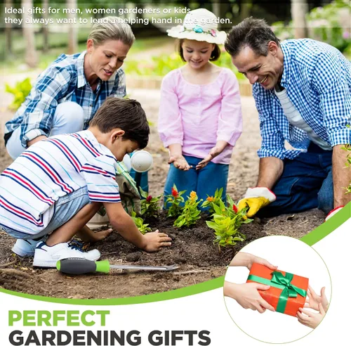 Vista 7 de WORKPRO Herramienta extractor de desbrozadora de diente de león de 11.5 pulgadas con mango suave, herramienta de eliminación de malezas de jardín