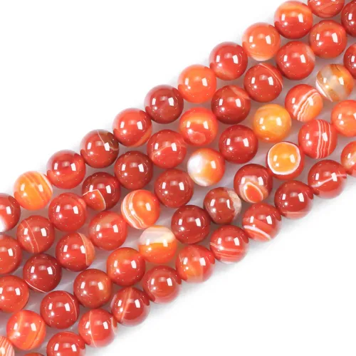 Vista 29 de Cuentas de gemas naturales redondas sueltas para fabricación de joyas DIY, energía de cristal, curación. 1 filamento de 38 cm (Amazonita, 4 mm