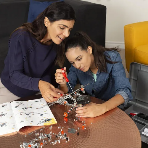Vista 6 de MECCANO, Super Construction - Juego de construcción motorizado 25 en 1, juguete educativo STEAM, 638 piezas, para edades de 10 años en adelante
