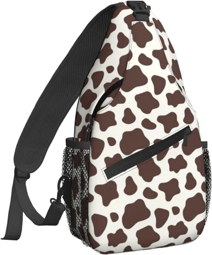 Vista 26 de Famame Mochila bandolera para el pecho, bolsa de hombro cruzada, gimnasio, ciclismo, viajes, senderismo, Varios