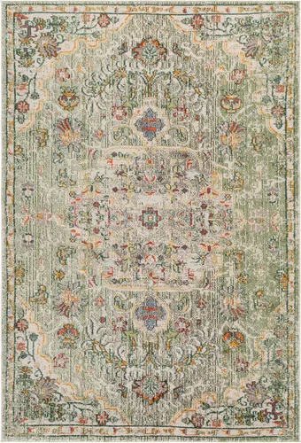 Vista 34 de SAFAVIEH Colección Madison MAD447B - Tapete bohemio con medallón antiguo y elegante, no desprende pelusa, para la sala, dormitorio, comedor