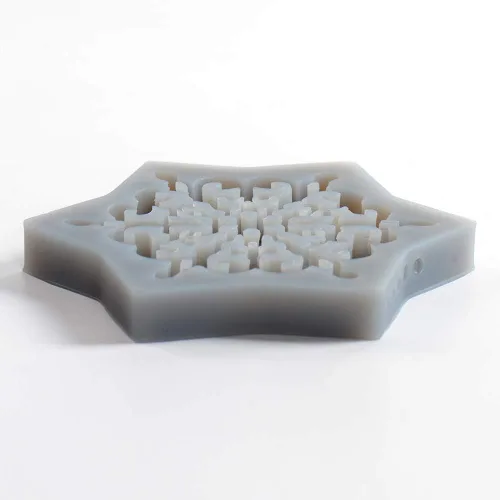 Vista 4 de Moldes de posavasos de silicona, posavasos para moldes de silicona de cemento para hacer manualidades