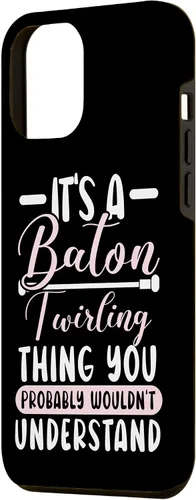 Vista 2 de Funda para iPhone 13 Pro Max A Baton Twirling Thing Majorette Baton Twirler