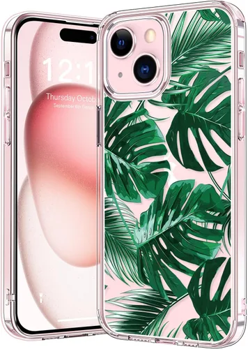 Vista 133 de bicol - Funda protectora a prueba de golpes para iPhone 15 Plus, funda delgada de acrílico transparente y diseños modernos para niña y mujer, 6.7