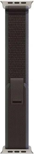 Vista 10 de Banda para Apple Watch - Trail Loop - 49mm - Negro/Antracita - S/M - Acabado de titanio negro