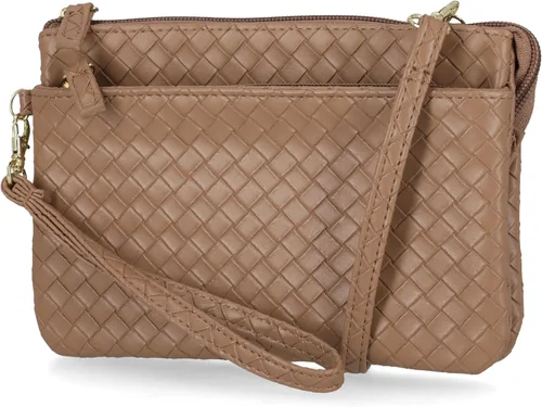 Vista 7 de Mundi Brady RFID - Bolso cruzado para teléfono celular para mujer Abedul