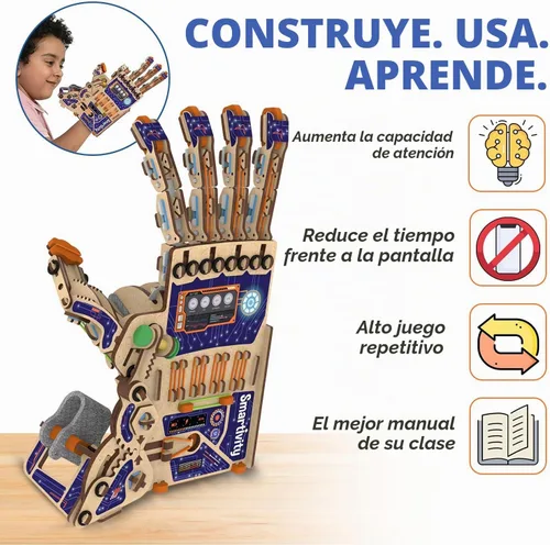 Vista 2 de Smartivity Juguete mecánico robótico STEM de mano para niños de 8 a 14 años