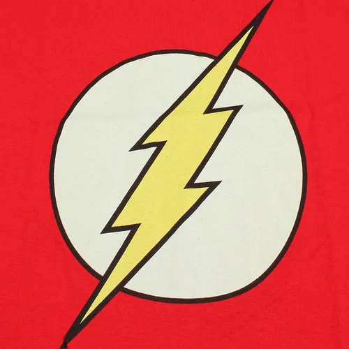 Vista 2 de DC Comics The Flash Big Boys Glow Tee