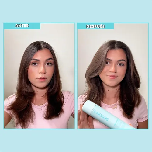 Vista 2 de DESIGNME QUICKIE.ME Champú seco para cabello oscuro, control instantáneo de aceite, absorbe instantáneamente el aceite, restaura el volumen