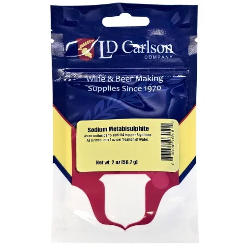 Vista 8 de Metabisulfito de sodio - 2 oz.
