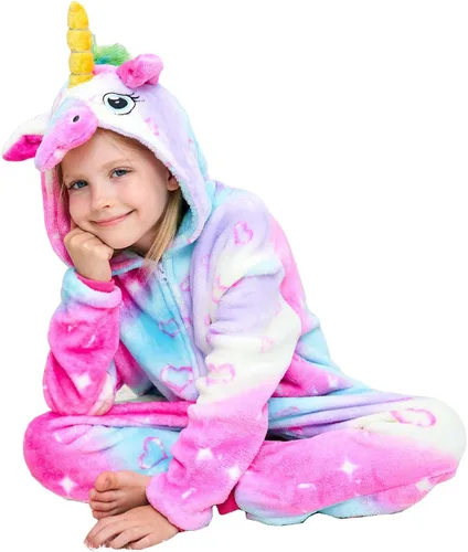 Vista 6 de Disfraz de unicornio para niñas, disfraz de Halloween, Navidad