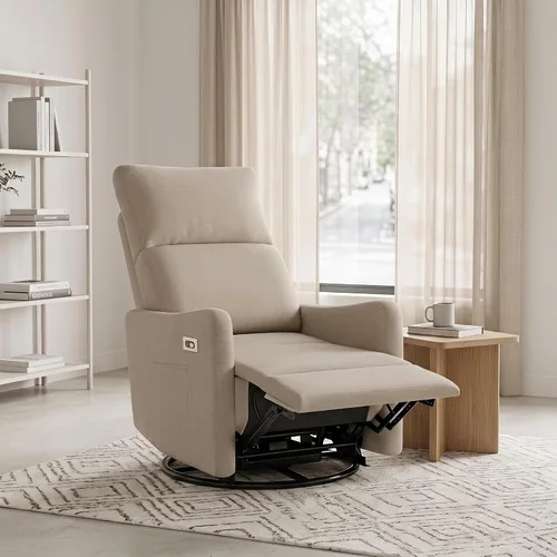 Vista 37 de Silla reclinable giratoria de 270° para adultos