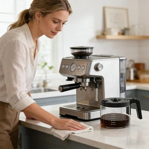 Vista 3 de 12 Cup Capacity Glass Coffee Container Replacement for Brewing Unit Second Gen K5600 Models Large Entry Design Compatible Coffee Container