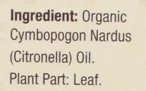 Vista 3 de Nature 's Respuesta 100% puro orgánico Mezcla de aceites esenciales, citronela