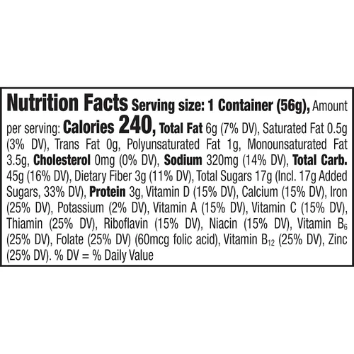 Vista 9 de Cinnamon Toast Crunch Taza de cereales para desayuno, cereal de una sola porción, 2 onzas (paquete de 12) 22g Whole Grain, No High-Fructose Corn