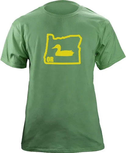 Vista 3 de Camiseta clásica vintage I Duck Oregon Original
