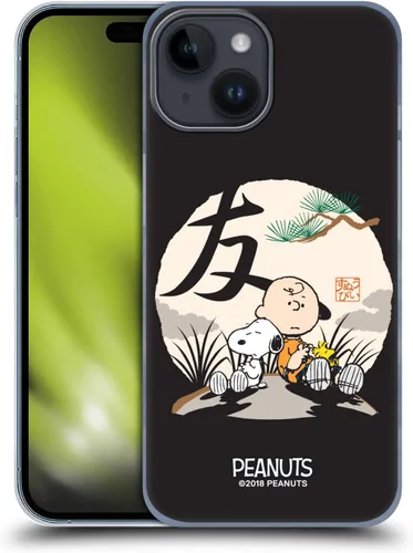 Vista 65 de Head Case Designs Funda rígida con licencia oficial de Peanuts Charlie Brown Oriental Snoopy compatible con Apple iPhone 7/8/SE 2020 y 2022